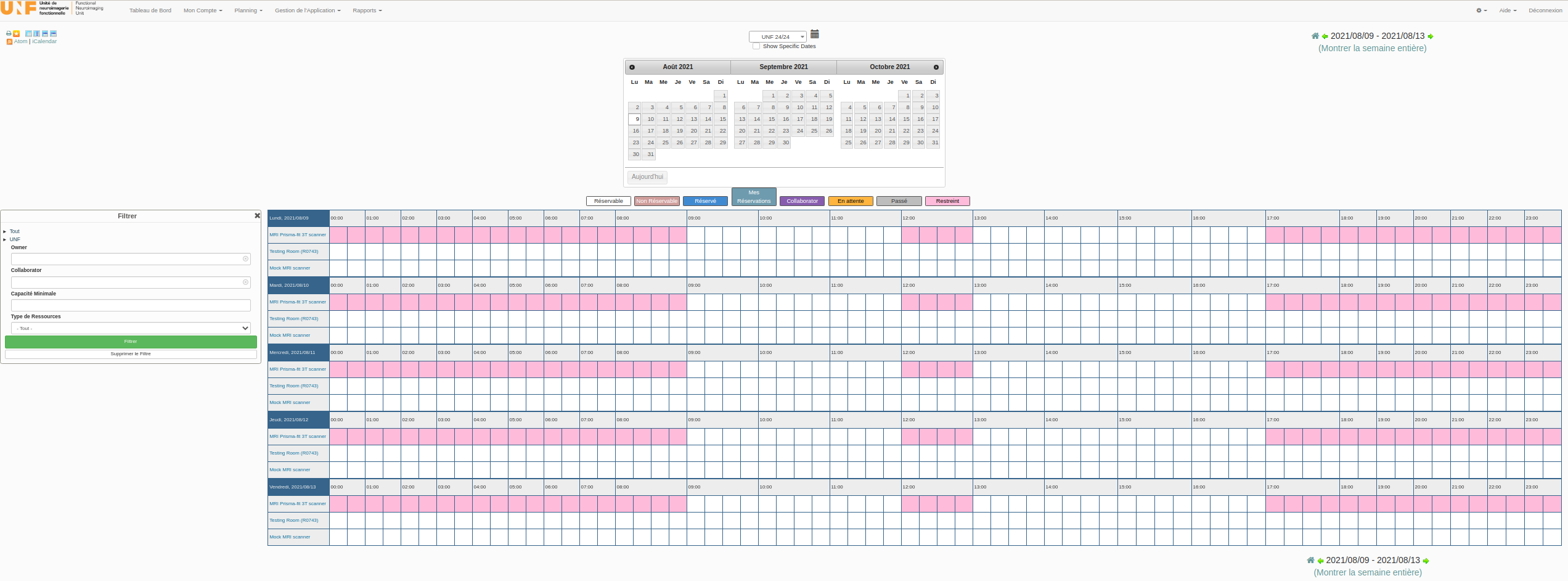 calendrier